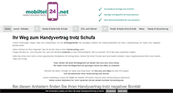 Desktop Screenshot of mobiltel24.net