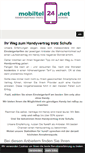 Mobile Screenshot of mobiltel24.net